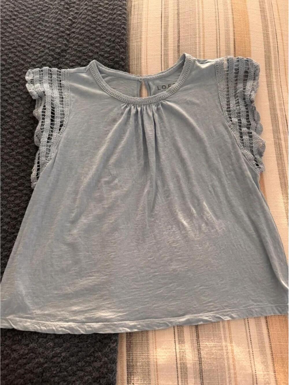 Loft size medium light blue shirt